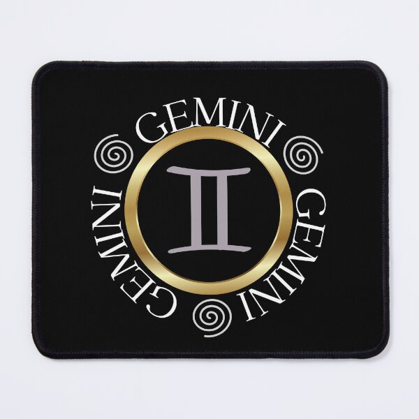 Item preview, Gemini Zodiac Symbol Text Circle designed and sold by Hellofriendco.