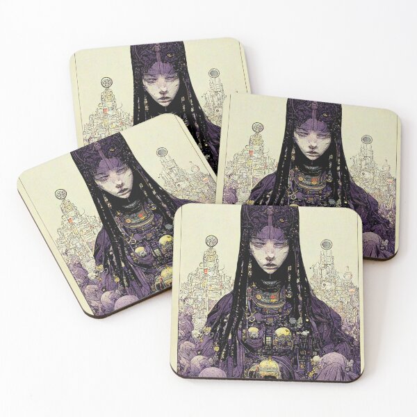 Artikelvorschau, Gypsie Priestess Pirate Samurai  Tecno Noir Cyber Punk Demon Hunter entworfen und verkauft von esotericorigins.