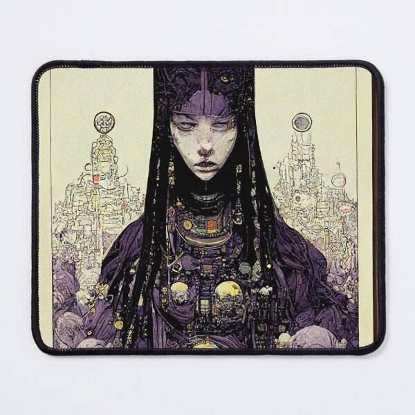 Item preview, Gypsie Priestess Pirate Samurai  Tecno Noir Cyber Punk Demon Hunter designed and sold by esotericorigins.