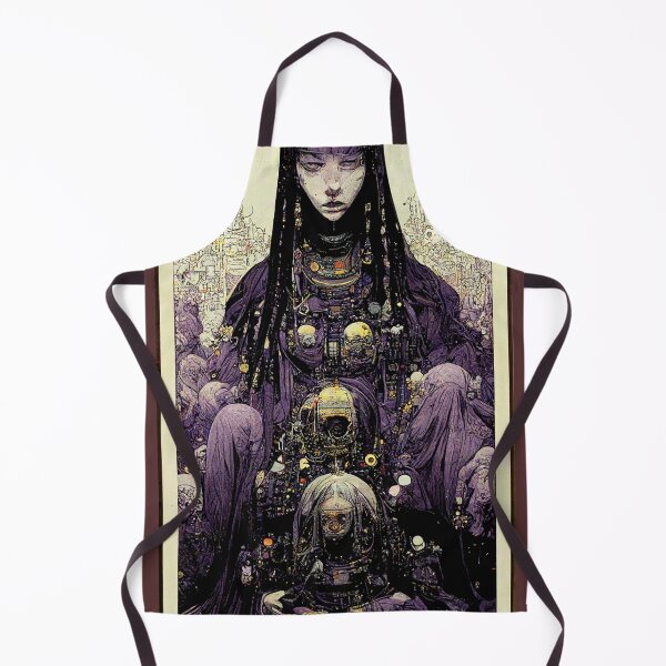 Item preview, Gypsie Priestess Pirate Samurai Tecno Noir Cyber Punk Demon Hunter designed and sold by esotericorigins.