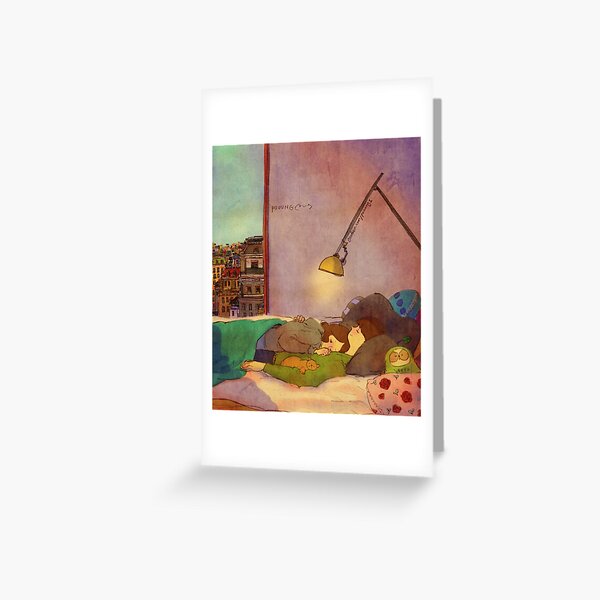 Nap together Greeting Card