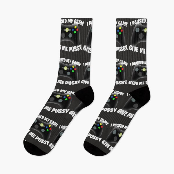Item preview, I Paused My Game ;) designed and sold by Big Papa Designs.