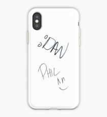 dan and Phil signature iPhone Case