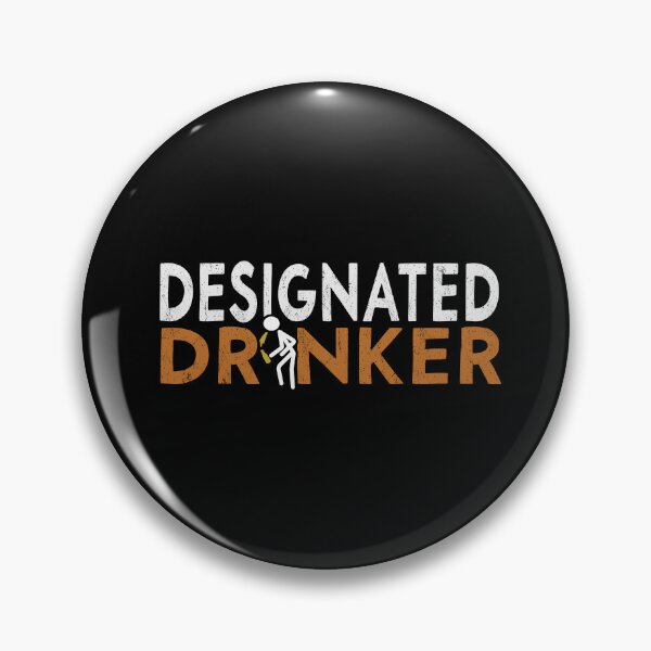 Item preview, Mens Beer Lovers, Designated Drinker Funny Drinking Beer design designed and sold by Merchking1.