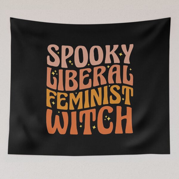 Item preview, Spooky Liberal Feminist Witch, Pro Choice Halloween Feminist Costume  designed and sold by yass-art.