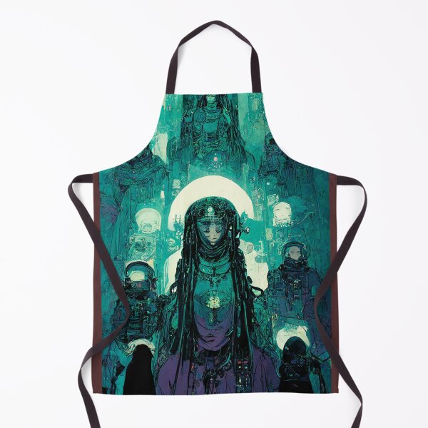 Item preview, City Opium Fantasy Pirate Samurai Tecno Noir Cyber Punk Demon Hunter designed and sold by esotericorigins.