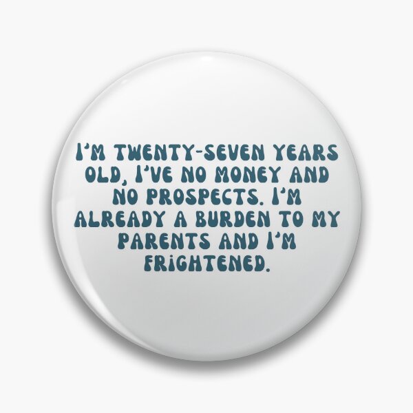 Item preview, Charlotte Lucas - I'm frightened designed and sold by Sarah Shelnutt.