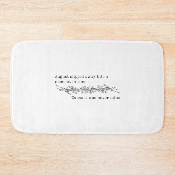 Item preview, Cute august lyrics    designed and sold by WalkerSeward.