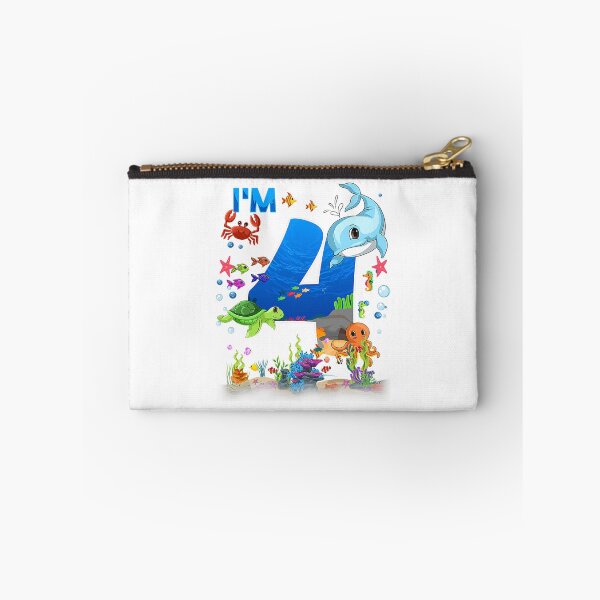 Item preview, 4 Year Old Birthday Whale Fish Sea Birthday Boys and Girls designed and sold by donnaeeqs624.