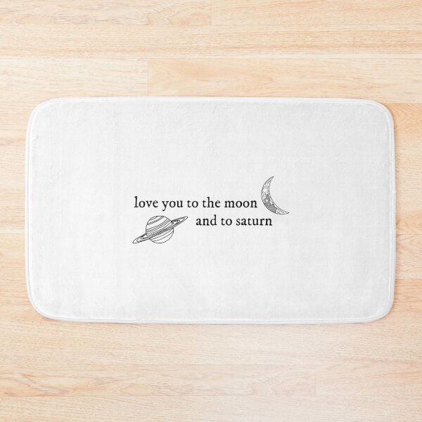 Item preview, I Love You To The Moon And To Saturn - Taylor Swift Folklore Seven   designed and sold by WalkerSeward.