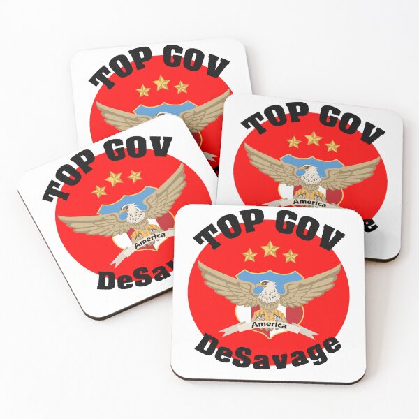 Item preview, Top Gov Ron DeSavage Florida's Governor Runs For Office At The Presidential Election Top Gov Ron DeSantis designed and sold by Sonatablue.