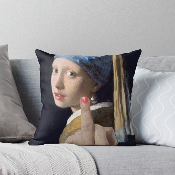 Item preview, Girl with Pearl Earing- Da el dedo designed and sold by divografix.