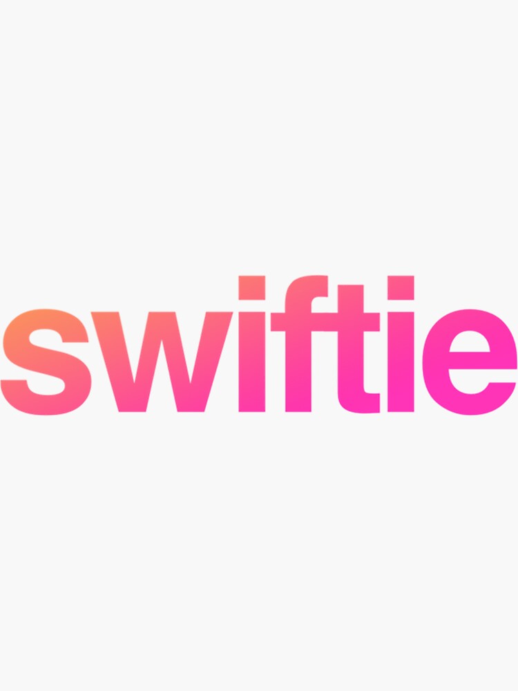 Swiftie  Sticker for Sale by WalkerSeward