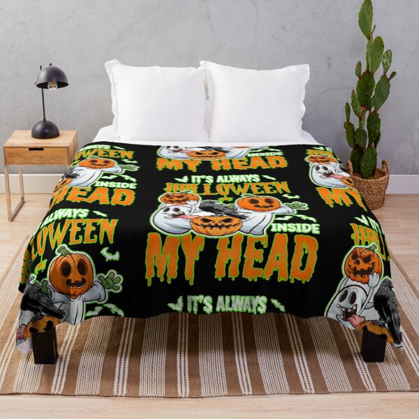 Item preview, Its Always Halloween Inside My Head designed and sold by WoodburyLake.