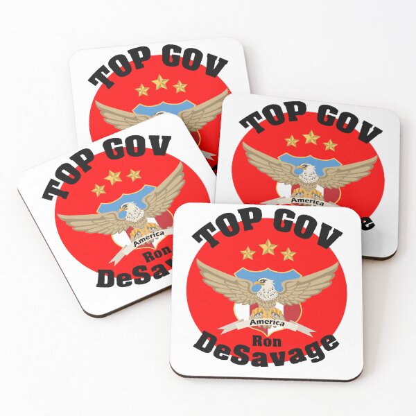 Item preview, Top Gov Ron DeSavage Florida's Governor Runs For Office At The Presidential Election Top Gov Ron De Santis designed and sold by Sonatablue.