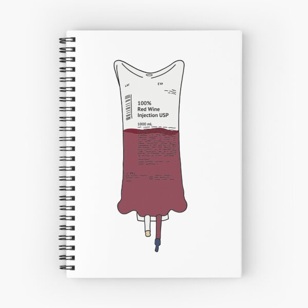 Item preview, Red Wine IV Infusion designed and sold by Nurse Kate K..