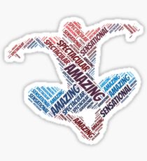 Amazingly, spectacular, sensational Spider Sticker