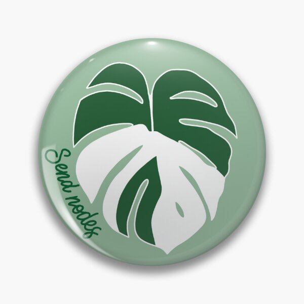 Item preview, Send Nodes Monstera Albo leaf designed and sold by Lindsey Fletcher.