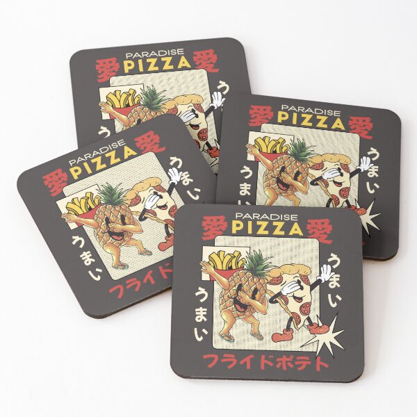 Item preview, Pineapple Pizza Dabbing Retro Aesthetic Japanese Anime designed and sold by MrEddie10.