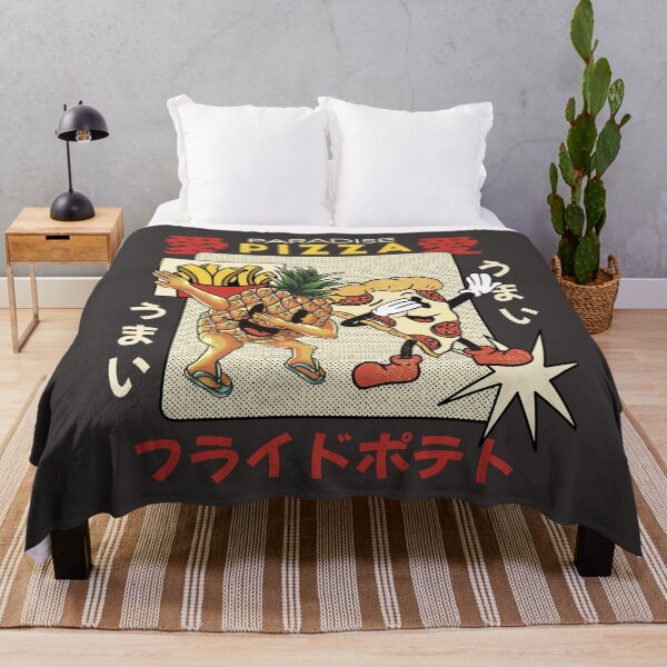 Item preview, Pineapple Pizza Dabbing Retro Aesthetic Japanese Anime designed and sold by MrEddie10.