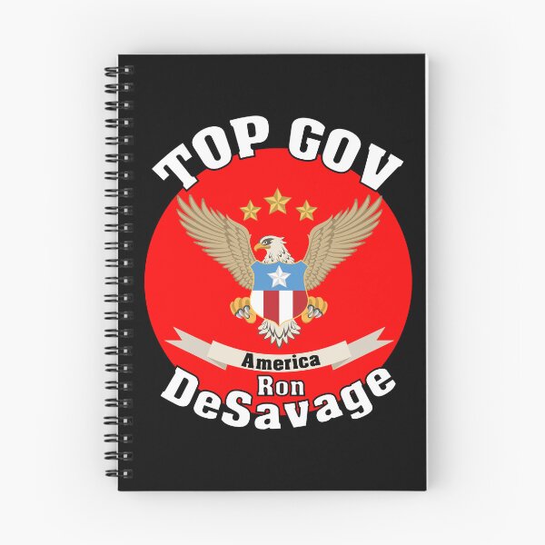 Item preview, Top Gov Ron DeSavage Florida's Savage Governor Running For Office In The Presidential Election Ron De Santis designed and sold by Sonatablue.