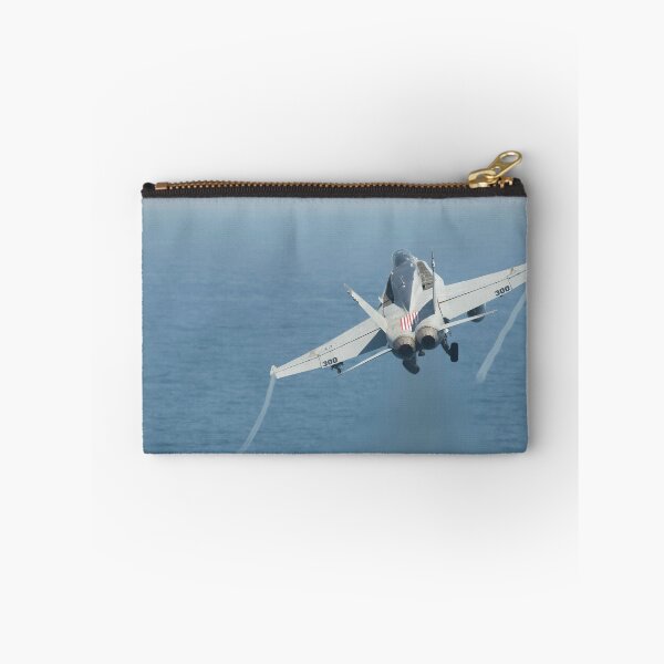 Item preview, STK107613M-An F/A-18C Hornet taking off. designed and sold by StocktrekImages.