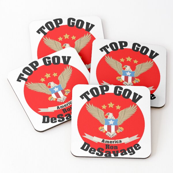 Item preview, Top Gov Ron DeSavage Florida's Savage Governor Running For Office In The Presidential Election Ron DeSantis designed and sold by Sonatablue.