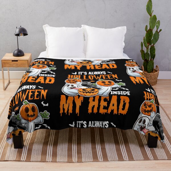 Item preview, Its Always Halloween Inside My Head designed and sold by WoodburyLake.