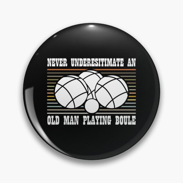 Item preview, Never Underestimate An Old Man Boccia Player Classic T-Shirt designed and sold by angelaelilx.