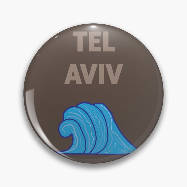 Item preview, tel aviv poster designed and sold by shirasilver.