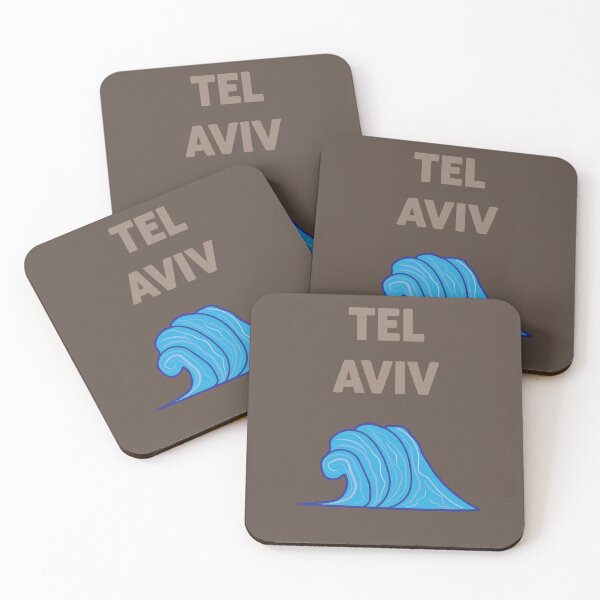 Item preview, tel aviv poster designed and sold by shirasilver.