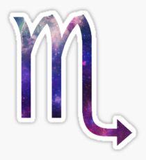 Scorpio Galaxy Sign Sticker