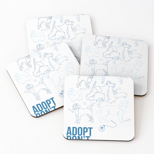 Item preview, Adopt Don't Shop designed and sold by trqffic.