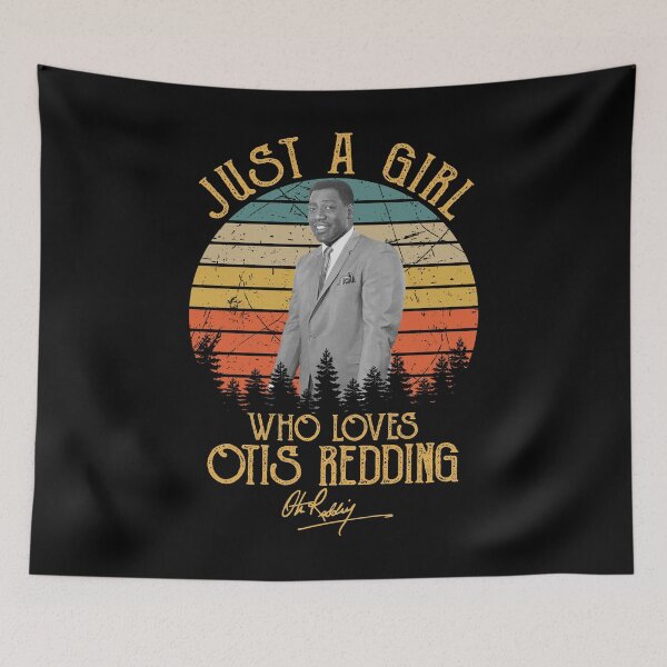 Item preview, Just A Girl Who Loves Otis Redding Art Gift designed and sold by GerardLabbe.