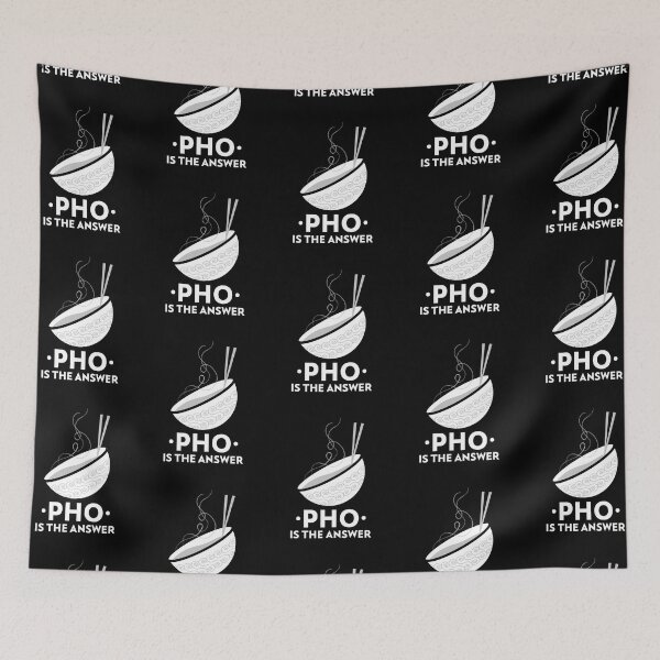 Item preview, Pho is the Answer designed and sold by Adfinn.