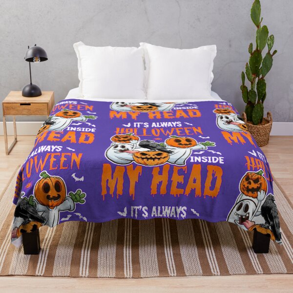 Item preview, Its Always Halloween Inside My Head designed and sold by WoodburyLake.