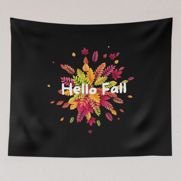 Item preview, Hello Fall Leaf Pile designed and sold by SushiAnn.