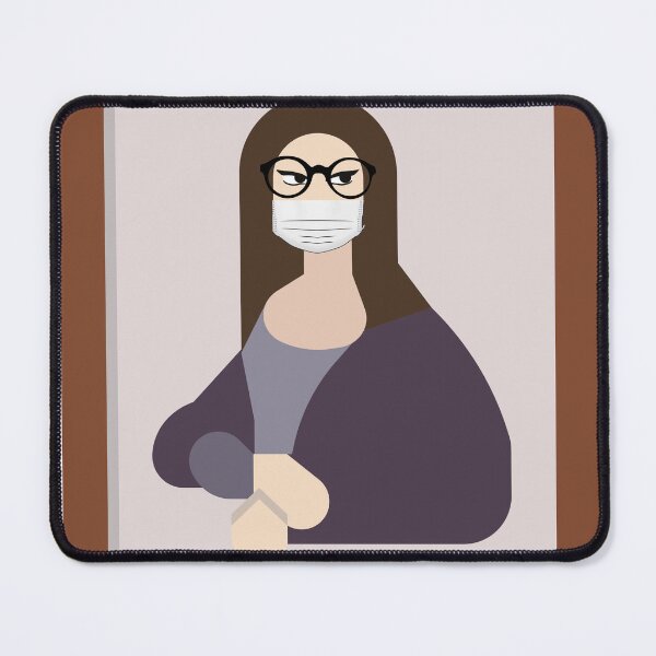 Item preview, Masked Mona Lisa with Glasses designed and sold by AtBlk Products.