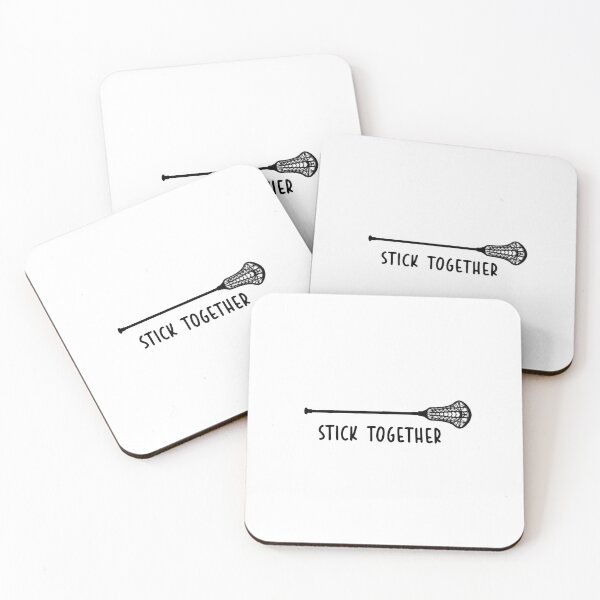 Item preview, Stick together - lacrosse quote designed and sold by Madeline-13.