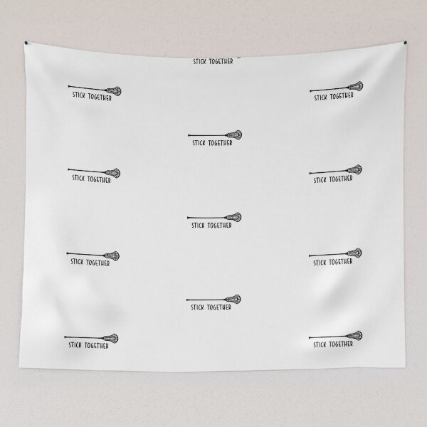 Item preview, Stick together - lacrosse quote designed and sold by Madeline-13.