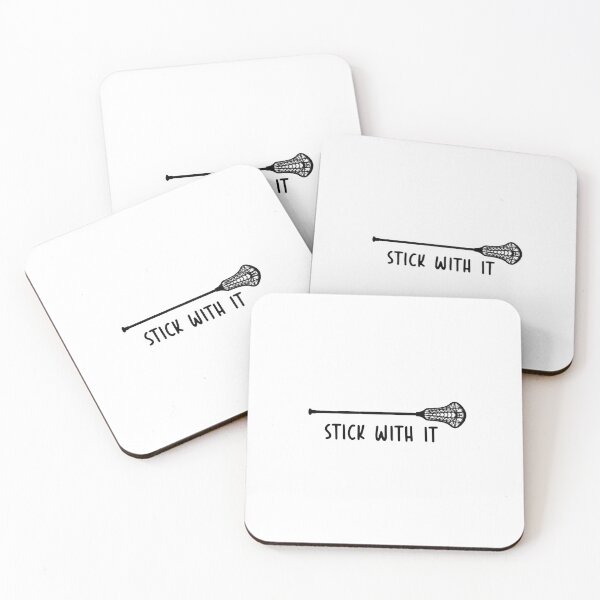 Item preview, Stick with it - lacrosse quote designed and sold by Madeline-13.