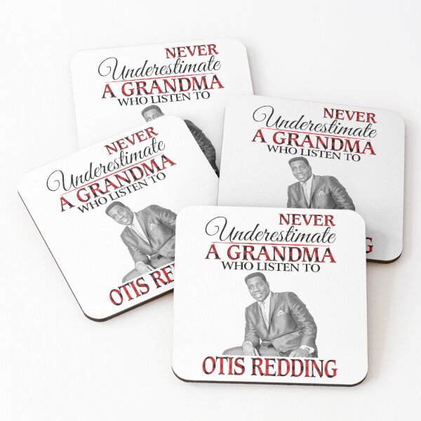 Item preview, Never Underestimate a Grandma who listens to Otis Redding designed and sold by GerardLabbe.