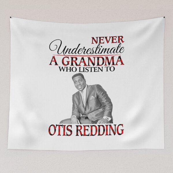 Item preview, Never Underestimate a Grandma who listens to Otis Redding designed and sold by GerardLabbe.