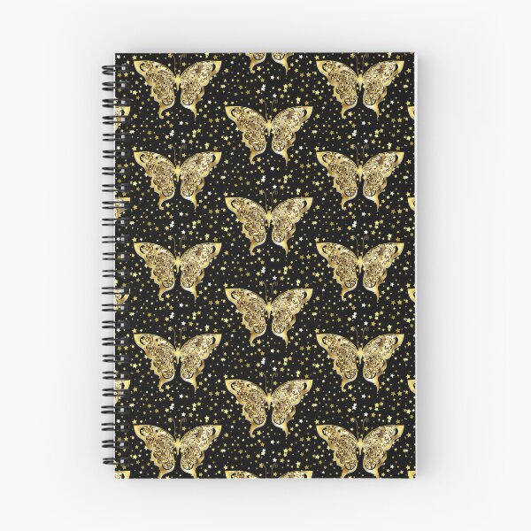 Item preview, Gold Starry Glitter Butterfly Design designed and sold by mbuz90.