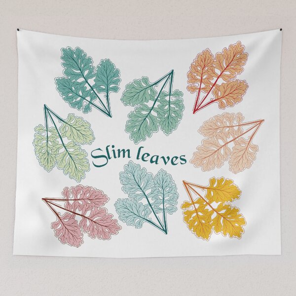 Item preview, slim leaves designed and sold by CREATINERY.