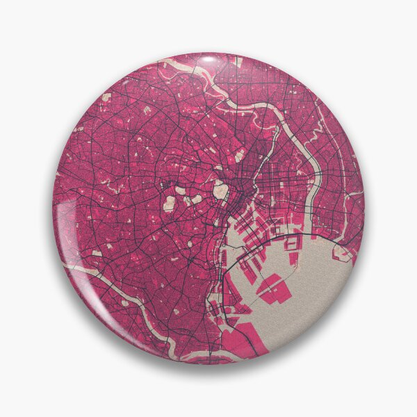 Item preview, Tokyo City Map of Japan - Blossom designed and sold by deMAP.