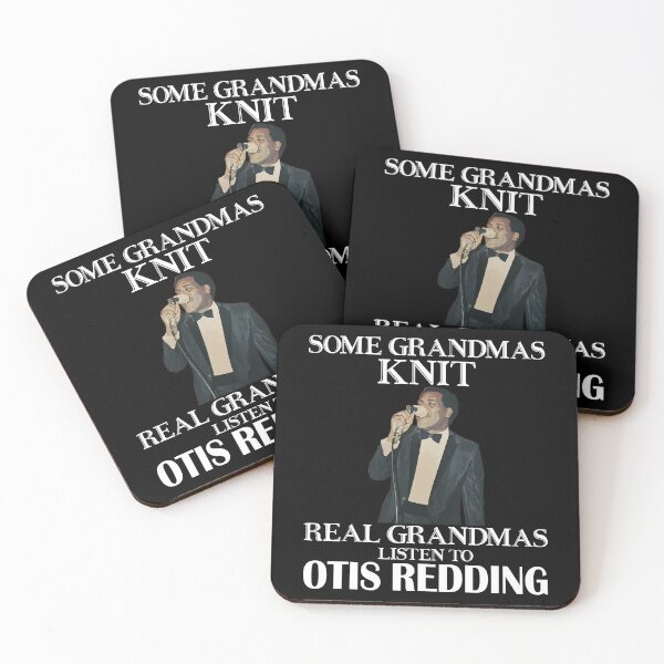 Item preview, Some Grandmas Knit Real Grandmas Listen to Otis Redding Black designed and sold by GerardLabbe.