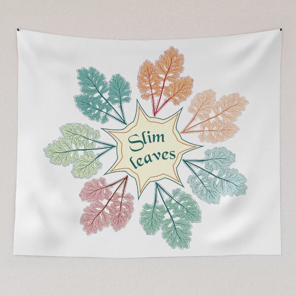 Item preview, slim leaves designed and sold by CREATINERY.