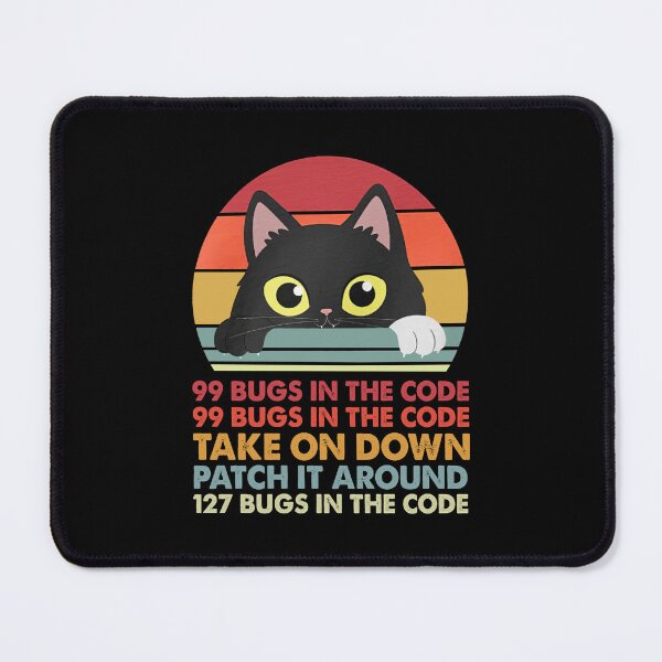 Item preview, 99 bugs in the code take one down patch in around humor lover vintage retro designed and sold by elizabethdawnn.
