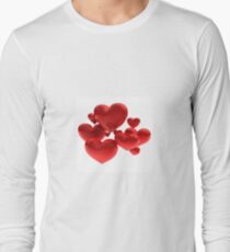 Hearts Long Sleeve T-Shirt